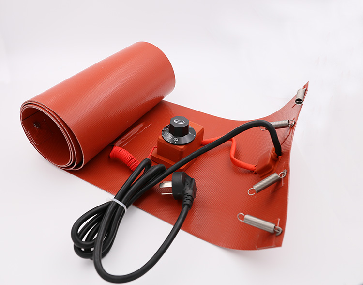 硅橡胶带电热板